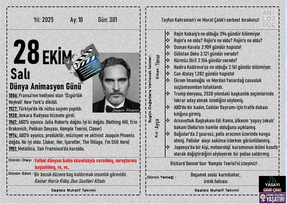 Dünya Animasyon Günü 1